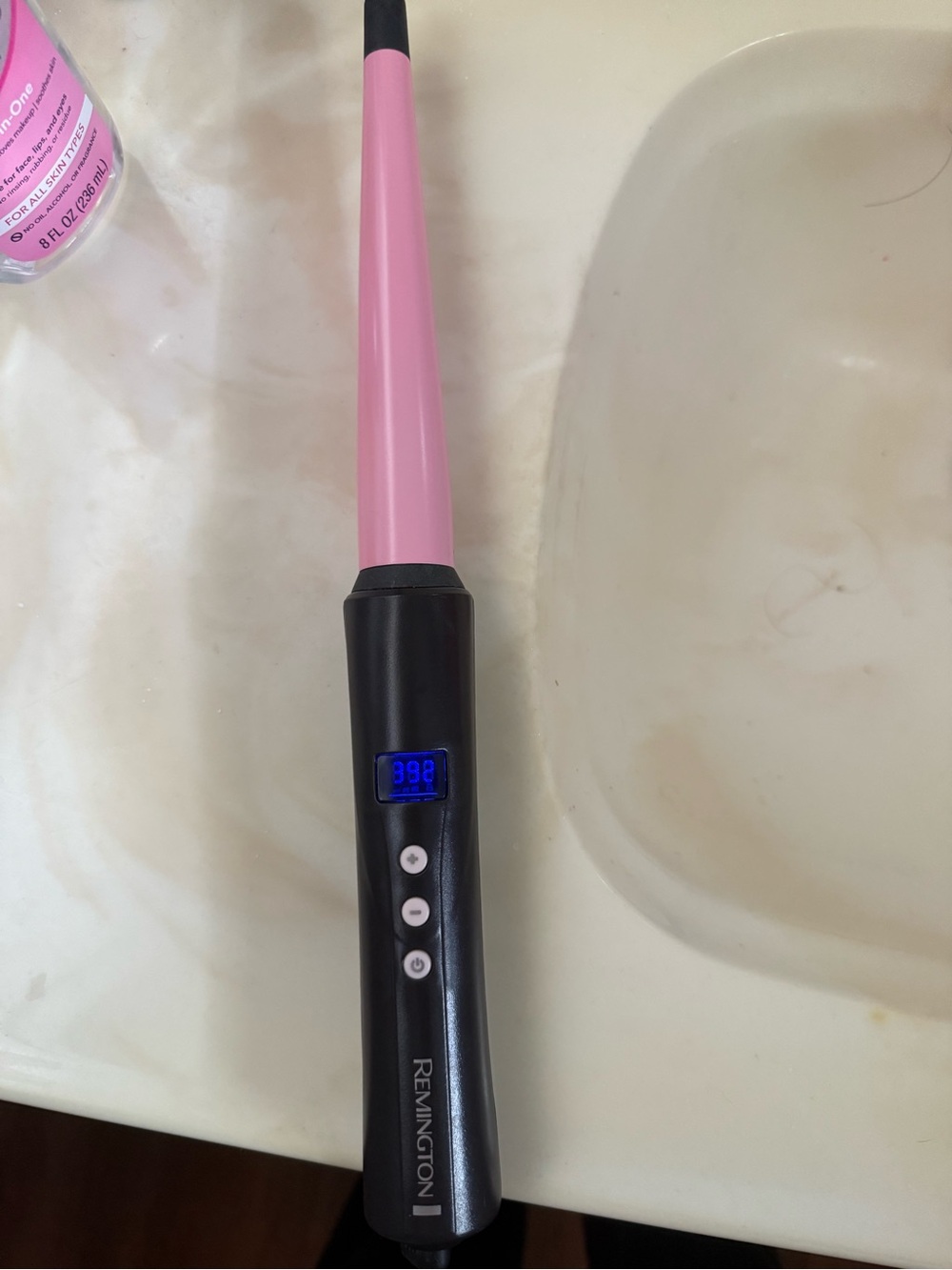 Remington Pink and Black Curling Wand - Picture 2 of 2